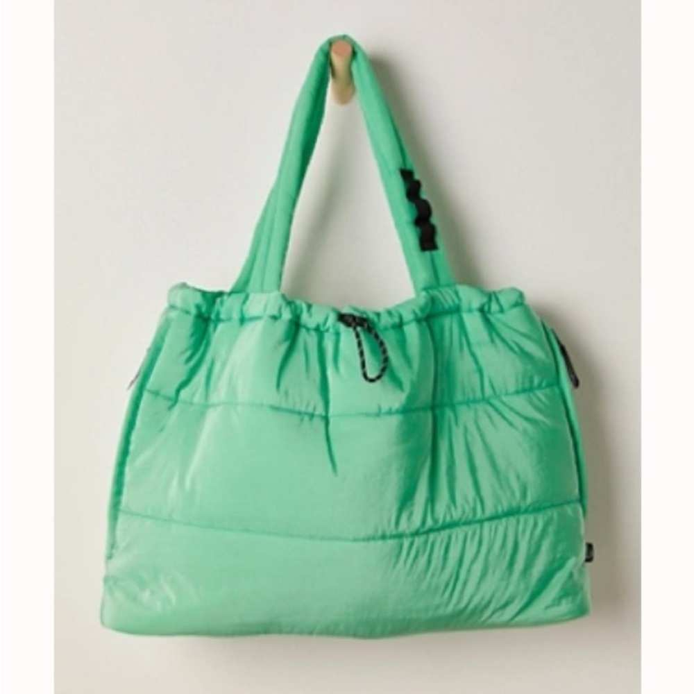 Free People Cool & Cozy tote - spearmint